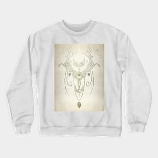 Totem Deer Wall Crewneck Sweatshirt